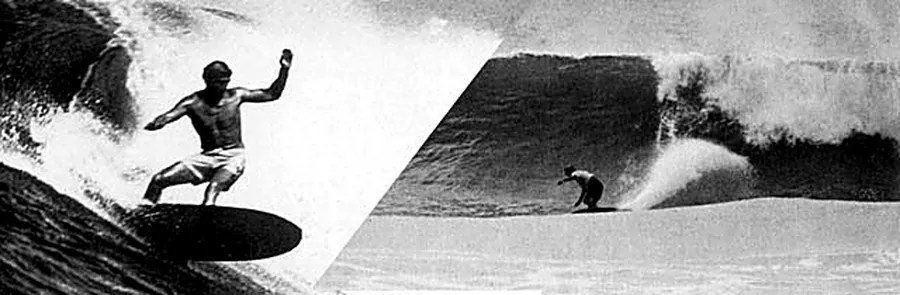Mike Doyle surfing